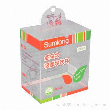 PP plastic box for baby bottle, measures 123x85140mm